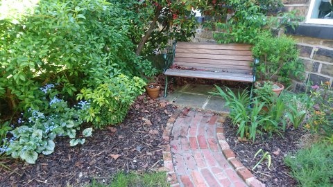 urban garden bench